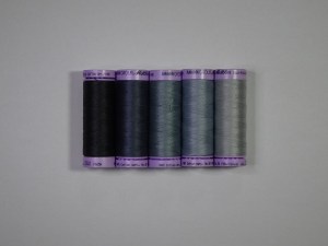 AMANN Silk Finish Cotton 50 Farbgruppe Grau Anthrazit