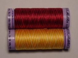 AMANN Silk Finish Cotton Multicolor (Rot/Orange)