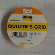 Hilfseinlage, Quilter's Grid - 2,5 cm Raster, 90 cm breit